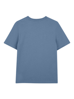 BOSS Kids' Short Sleeve Logo T-Shirt - view 2, Lavender Blue