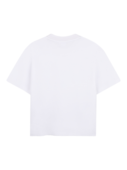 BOSS Kids' Short Sleeve Logo Graphic T-Shirt, White - view 2, White