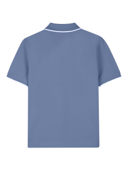 HUGO BOSS Kids' Short Sleeve Polo Shirt - view 2, Lavender Blue