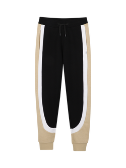 HUGO BOSS Kids' Cotton Blend Jogging Bottoms, Black