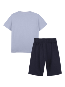 BOSS Kids' T-Shirt and Shorts Set, Navy - view 2, Navy