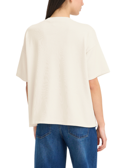 ICHI Luls Short Sleeve Jumper, Birch - view 2, Birch