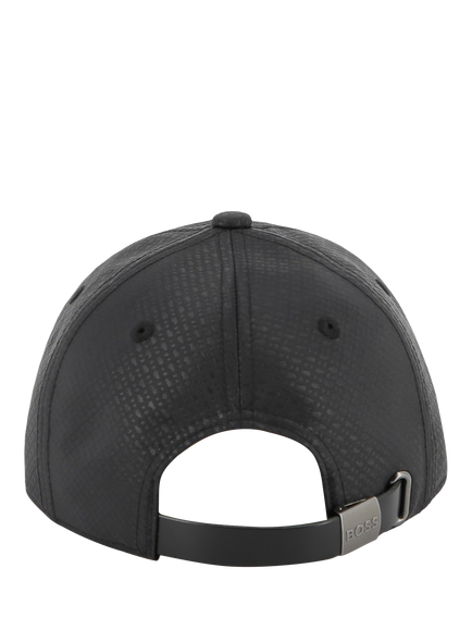 BOSS Kids' Textured Logo Baseball Cap, Black - view 2, Black