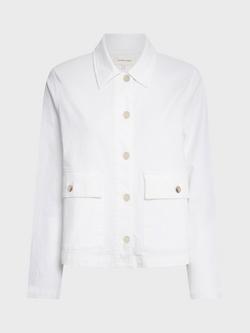 Gerard Darel Thryra Denim Jacket, White, White