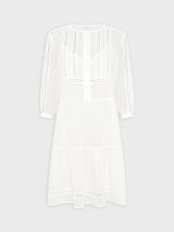 Gerard Darel Riane Lace Detail Dress - view 2, Ecru