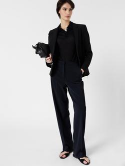 Gerard Darel Alycia Tailored Trousers, Navy, Navy