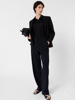Gerard Darel Alycia Tailored Trousers, Navy - view 2, Navy