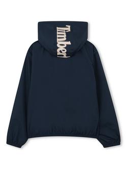 Timberland Kids' Windbreaker Jacket, Slate Blue - view 2, Slate Blue