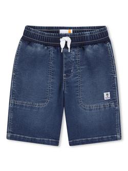Timberland Kids' Denim Shorts, Denim Blue, Denim Blue