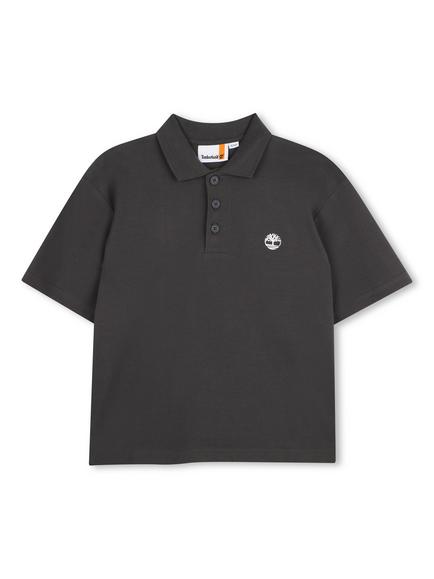 Timberland Kids' Polo Shirt, Dark Grey