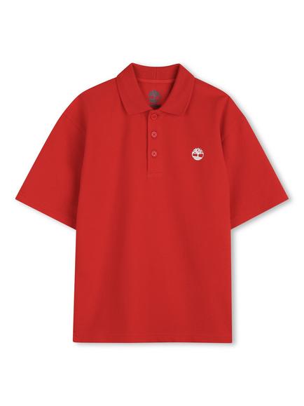 Timberland Kids' Polo Shirt, Red