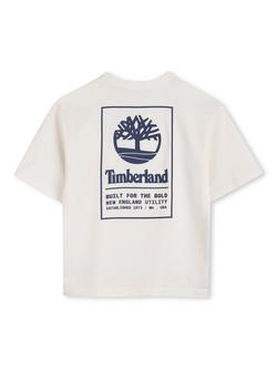 Timberland Kids' Back Graphic T-Shirt, White - view 2, White
