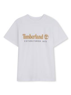 Timberland Kids' Logo Graphic T-Shirt, White