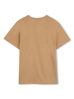 Timberland Kids' Logo T-Shirt, Stone - view 2, Stone