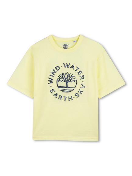Timberland Kids' Elements Graphic T-Shirt, Yellow, Yellow