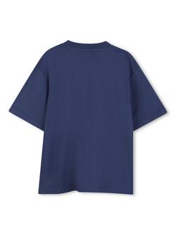 Timberland Kids' Mini Graphic Logo T-Shirt - view 2, Dark Blue