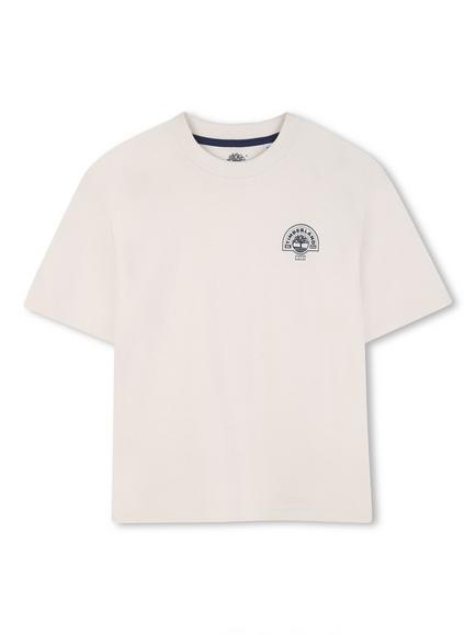 Timberland Kids' Mini Graphic Logo T-Shirt, White