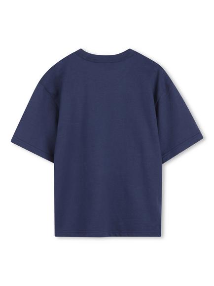 Timberland Kids' Outdoor Graphic T-Shirt, Dark Blue/Multi - view 2, Dark Blue/Multi