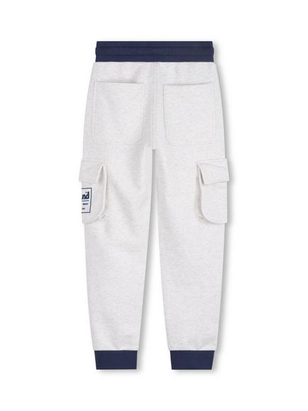 Timberland Kids' Logo Pocket Joggers, Beige Marl - view 2, Beige Marl