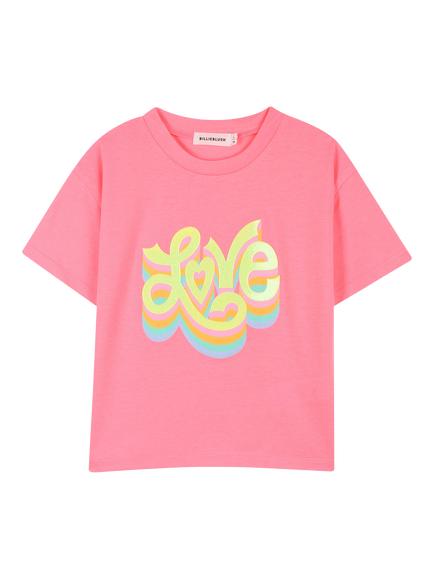 Billieblush Kids' T-Shirt, Fuschia, Fuschia