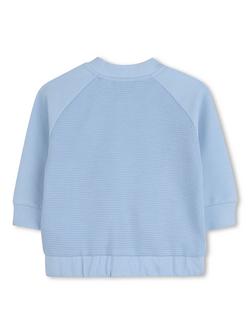 Timberland Baby Waffle Cardigan - view 2, Pale Blue