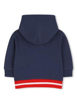 Timberland Baby Hoodie, Slate Blue - view 2, Slate Blue