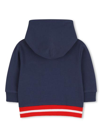 Timberland Baby Hoodie, Slate Blue - view 2, Slate Blue