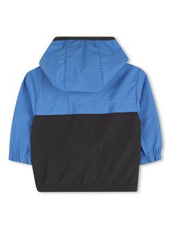 Timberland Baby Hooded Windbreaker Jacket - view 2, Blue
