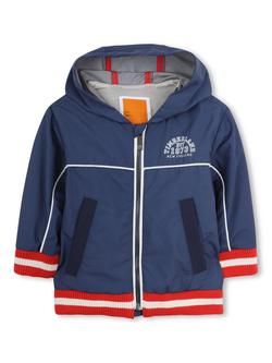 Timberland Baby Hooded Windbreaker Jacket, Slate Blue, Slate Blue