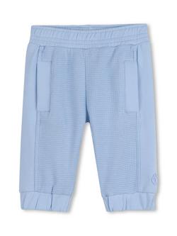 Timberland Baby Waffle Panel Joggers, Pale Blue