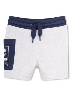 Timberland Baby Patch Pocket Jogger Shorts, Beige Marl, Beige Marl