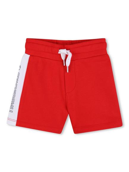 Timberland Baby Side Stripe Jogger Shorts, Red, Red