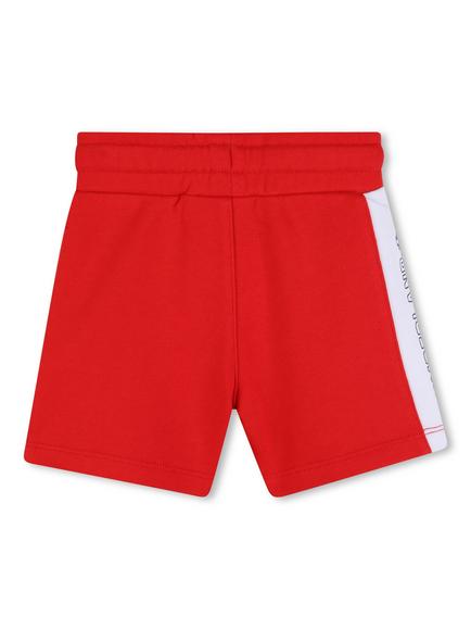 Timberland Baby Side Stripe Jogger Shorts, Red - view 2, Red