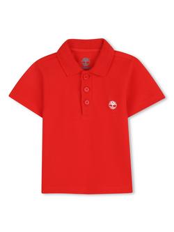 Timberland Baby Polo Shirt, Red
