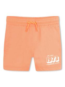 Timberland Baby 1973 Swim Shorts, Bright Melon, Bright Melon