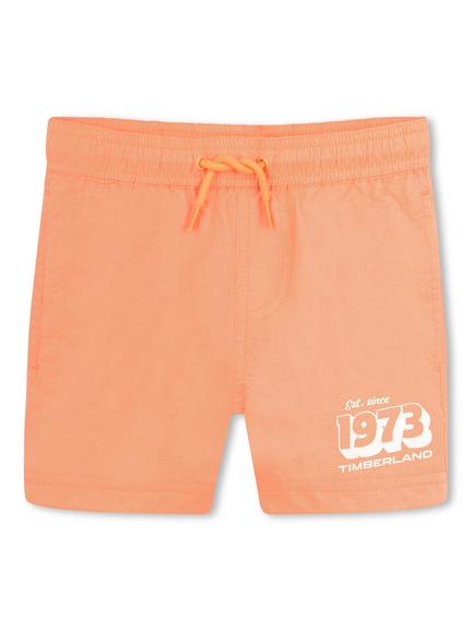 Timberland Baby 1973 Swim Shorts, Bright Melon, Bright Melon