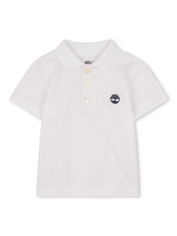 Timberland Baby Polo Shirt, White