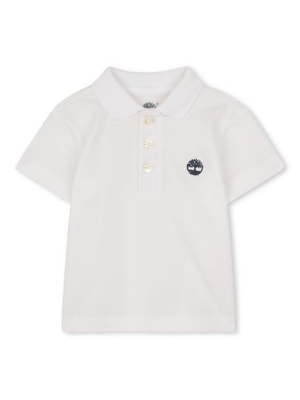 Timberland Baby Polo Shirt, White