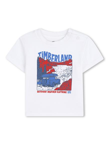 Timberland Baby T-Shirt, White, White