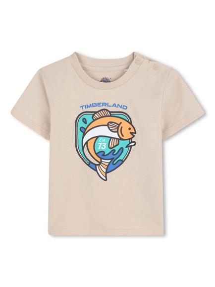 Timberland Baby T-Shirt, Pale Stone, Pale Stone