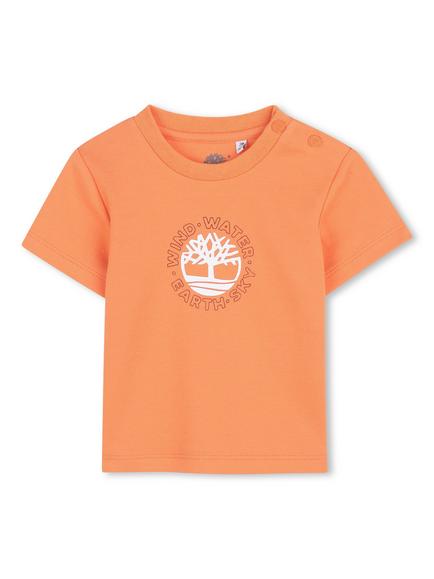 Timberland Baby T-Shirt, Bright Melon, Bright Melon