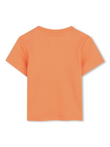 Timberland Baby T-Shirt, Bright Melon - view 2, Bright Melon