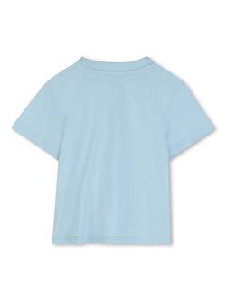 Timberland Baby Badge Graphic T-Shirt, Pale Blue - view 2, Pale Blue