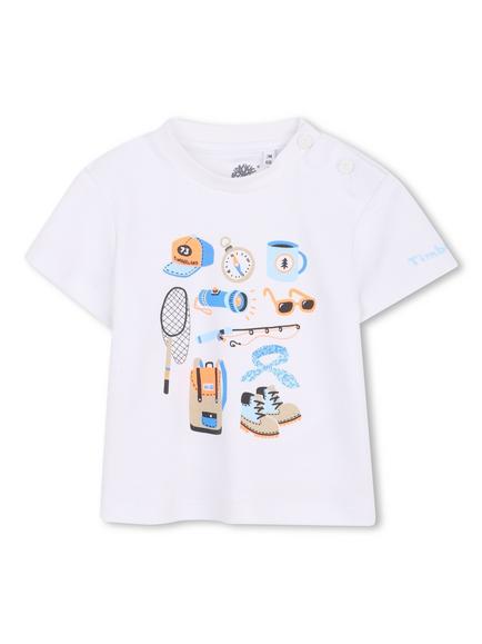 Timberland Baby Gear Graphic T-Shirt, White, White