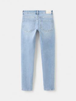 Mango Kids' Skinny Jeans, Light Blue - view 2, Light Blue