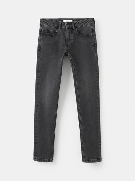 Mango Kids' Skinny Jeans, Black, Black