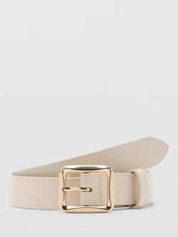 Mango Square Buckle Belt, Raw, Raw