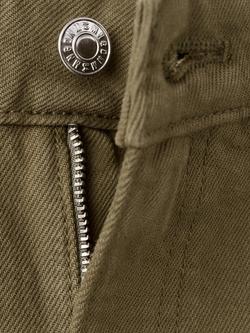 Mango High Rise Wide Leg Jeans, Khaki - view 2, Khaki