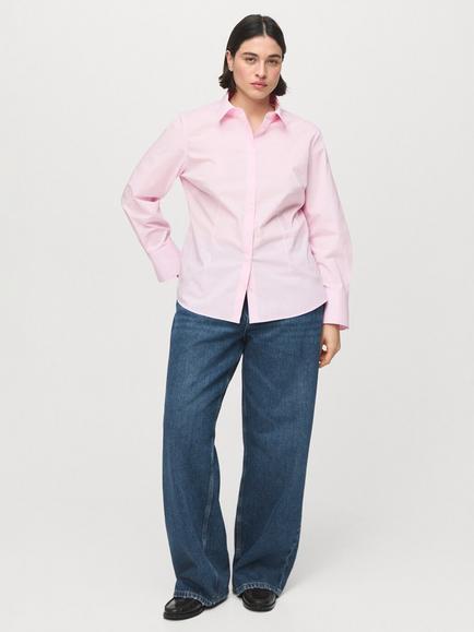 Mango Heritage Low Rise Straight Jeans, Dark Blue, Dark Blue
