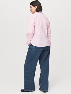 Mango Heritage Low Rise Straight Jeans, Dark Blue - view 2, Dark Blue